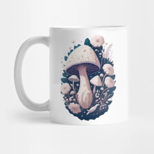 Magic white mushroom Mug